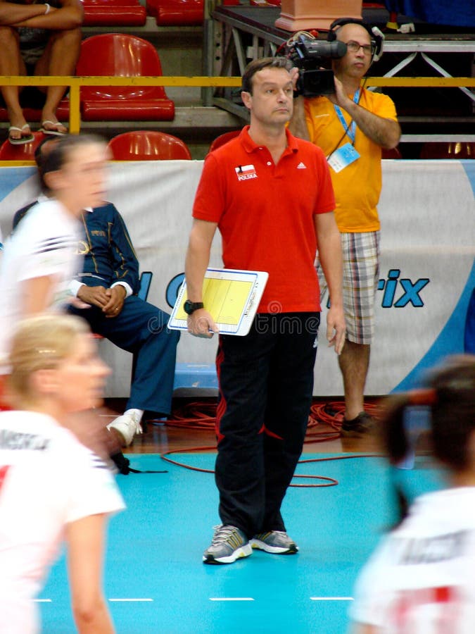 Marco Bonitta, Polish Coach Editorial Stock Photo Image of player