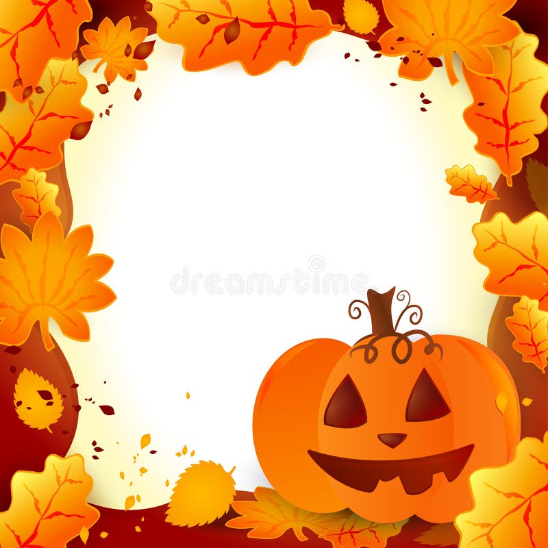 Marco de Halloween stock de ilustración Marco de Halloween stock de ilustración