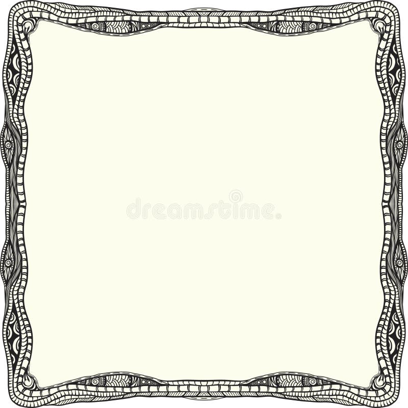 Marco vintage ilustración del vector