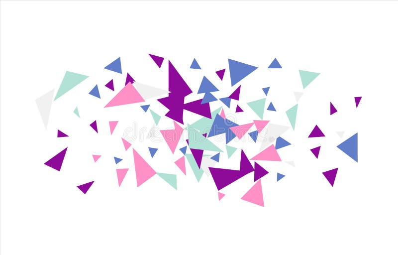 Marco de triángulos coloreados patrón geométrico abstracto. se puede utilizar como fondo de pantalla de carteles. se puede usar como portaobjetos de banner borde fondo de fondo papel de pared imprimir vectores web.