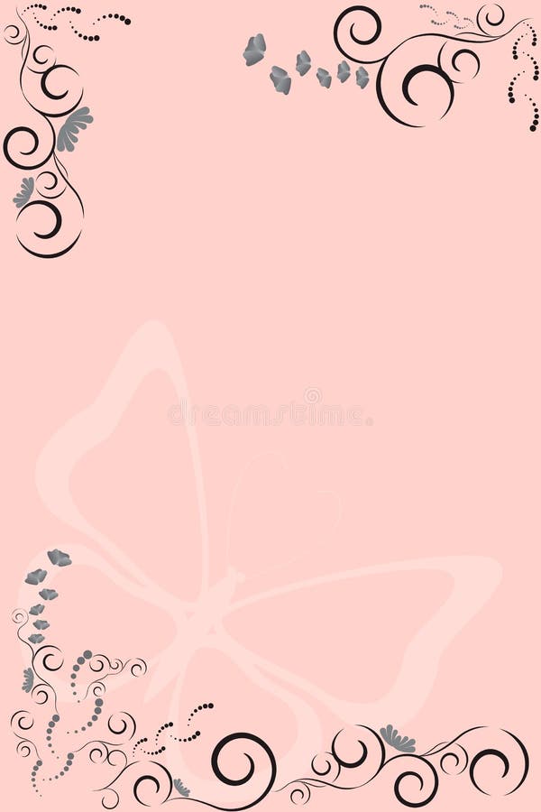 Marco floral abstracto II del modelo ilustración del vector Marco floral abstracto II del modelo ilustración del vector