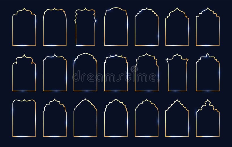 Marco indio dorado libre illustration