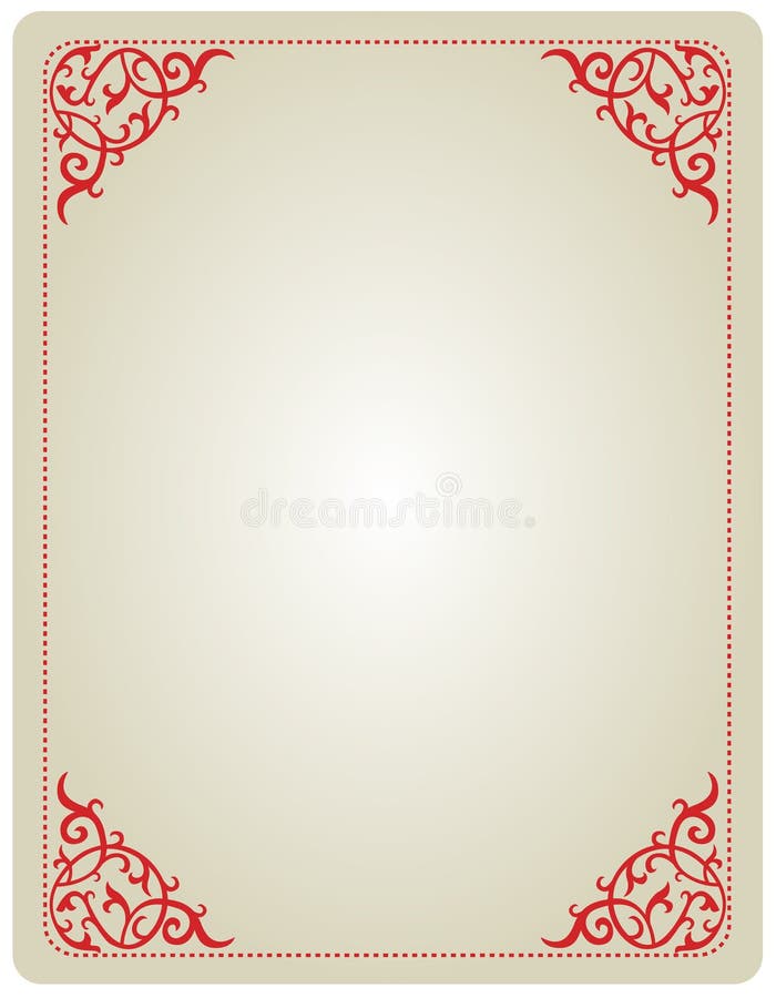 Marco ornamental de la invitación libre illustration Marco ornamental de la invitación libre illustration