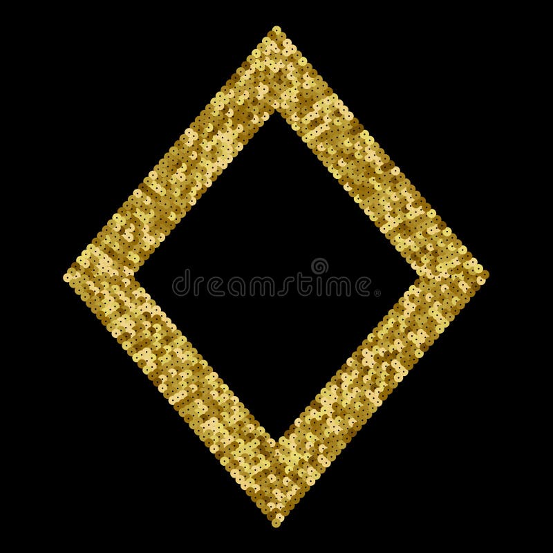 Marco para bus de gama alta Gold Sequins. Fondo de vacaciones libre illustration Marco para bus de gama alta Gold Sequins. Fondo de vacaciones libre illustration