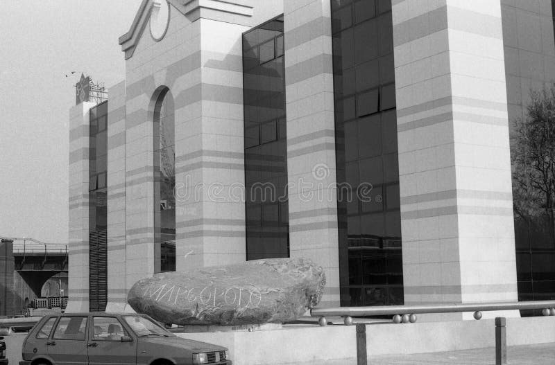 Marco Polo House, London editorial stock image. Image of newspaper