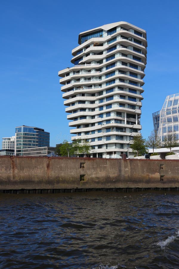 Marco Polo Tower In Hafencity Hamburg Editorial Stock Photo Image Of