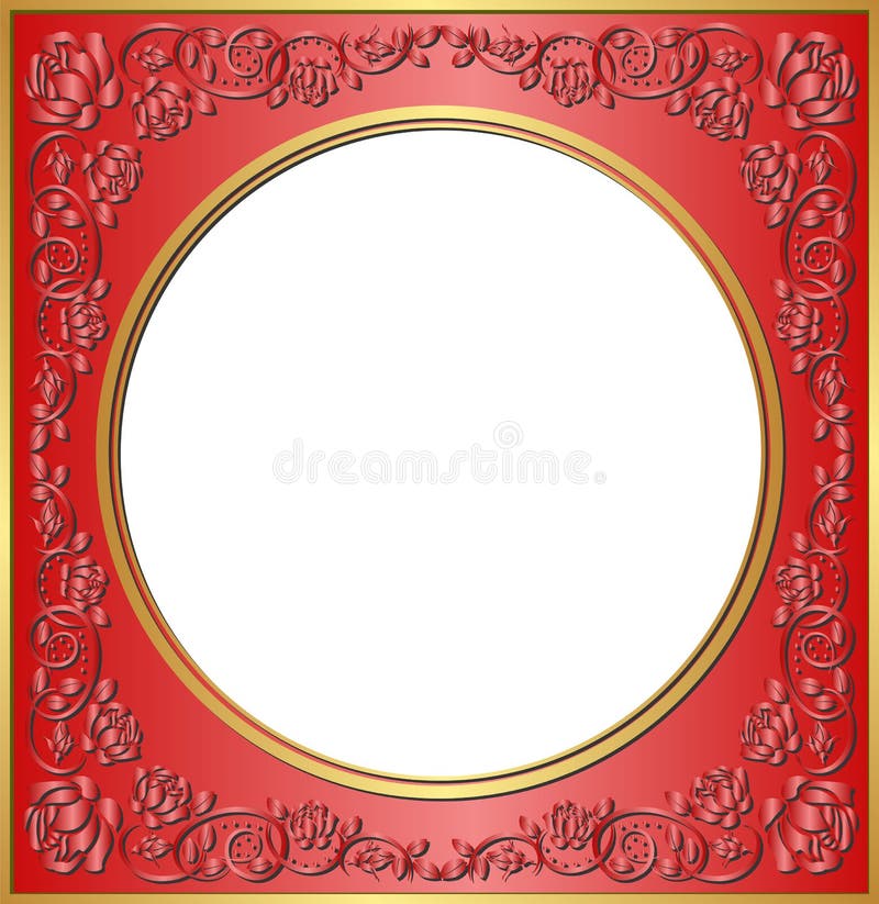 Marco rojo libre illustration
