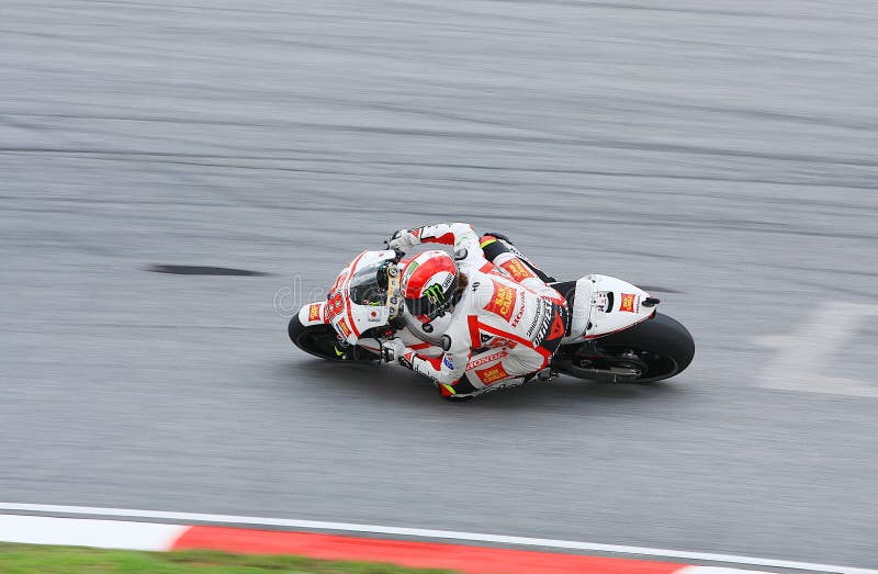 Marco simoncelli 库存照片
