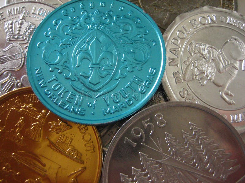 Mardi Gras Doubloons