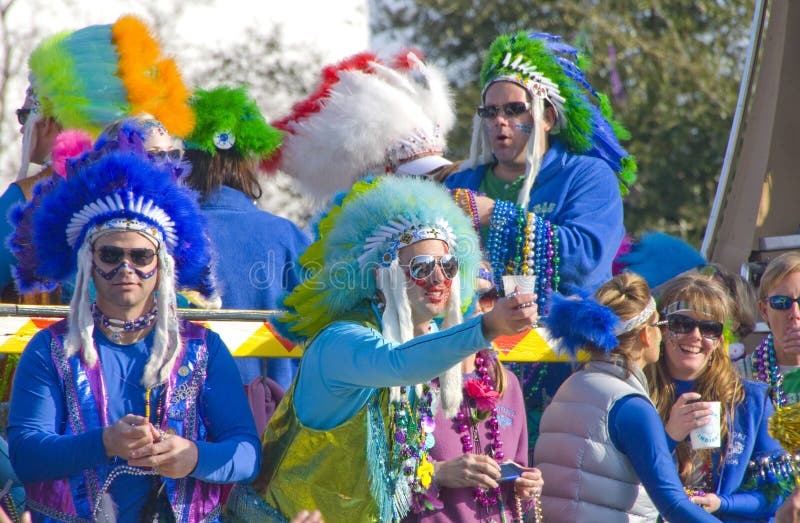 Mardi Gras Parade editorial photography. Image of historical - 8262477