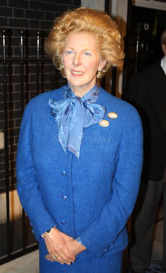 Margaret Thatcher at Madame Tussaud's royalty free stock images Margaret Thatcher at Madame Tussaud's royalty free stock images