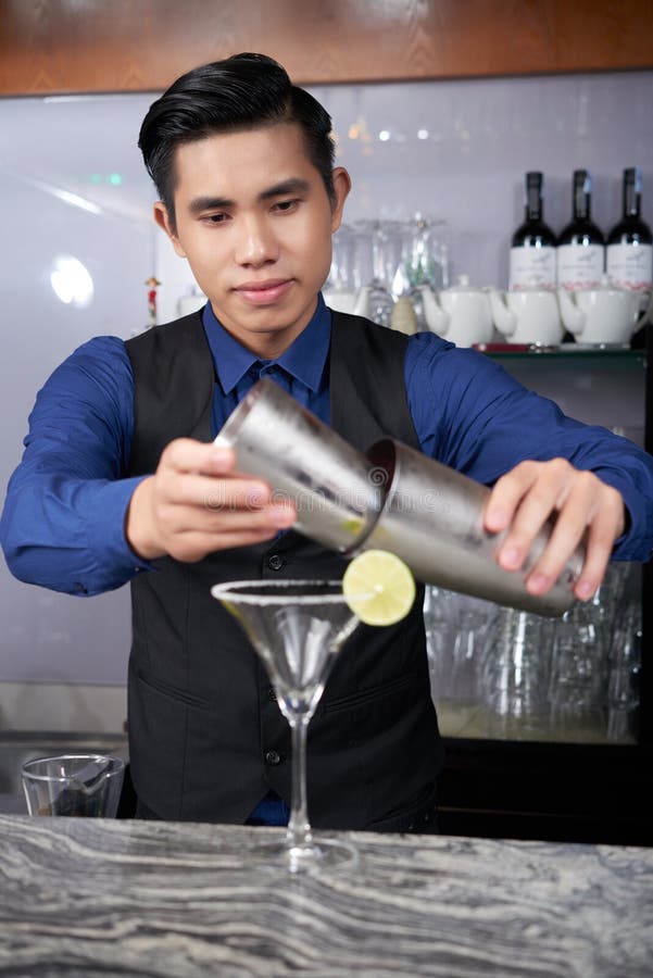 Margarita cocktail immagini stock