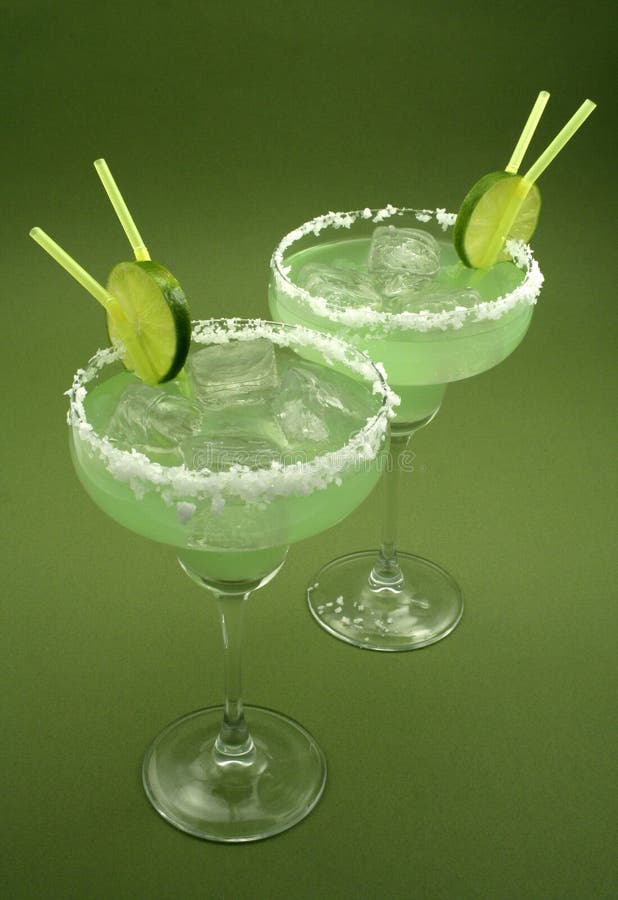 Margarita Cocktail on Green Stock Image Image of drink, cube 9301939