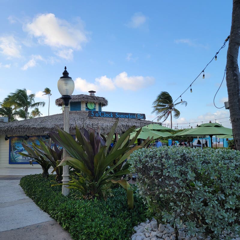 Margaritaville Resort Beach Puerto Rico Editorial Image Image of