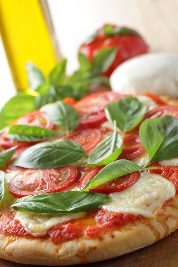 Margherita pizza stock images Margherita pizza stock images