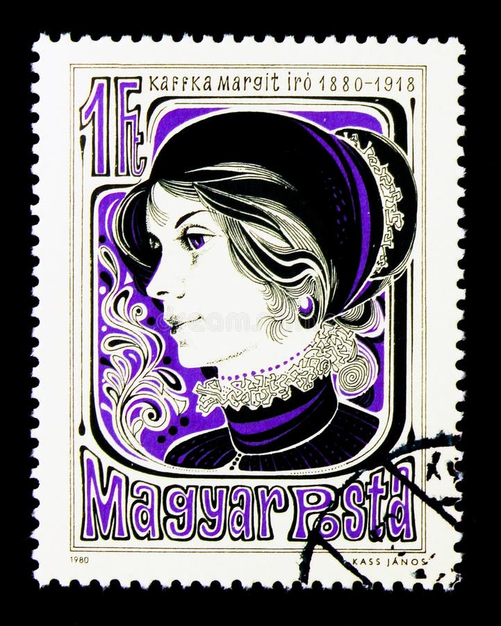Margit Kaffka, pisarz, osobowości seria około 1980, fotografia royalty free Margit Kaffka, pisarz, osobowości seria około 1980, fotografia royalty free