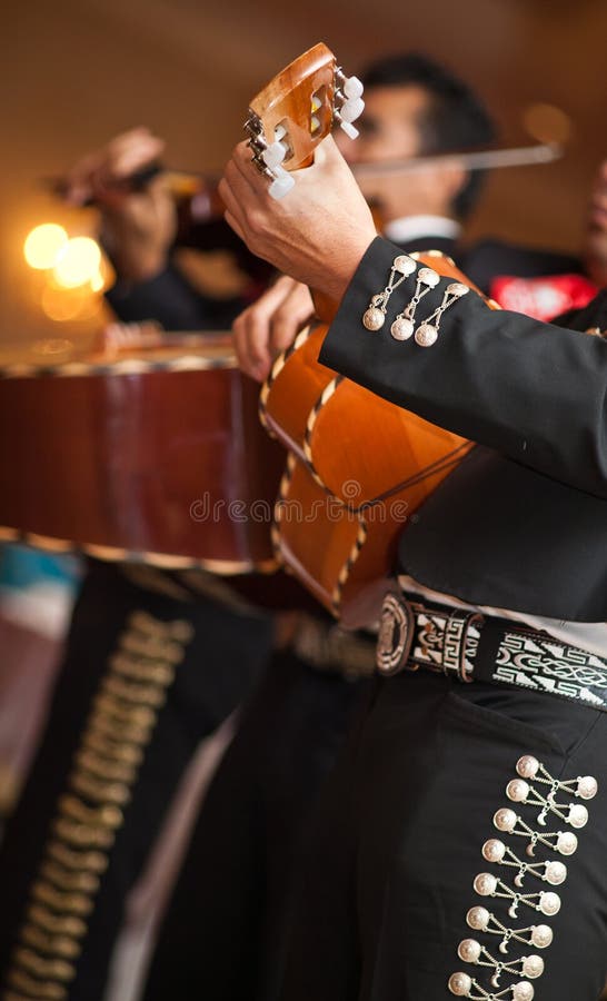 Mariachiband van Maxican stock afbeeldingen Mariachiband van Maxican stock afbeeldingen