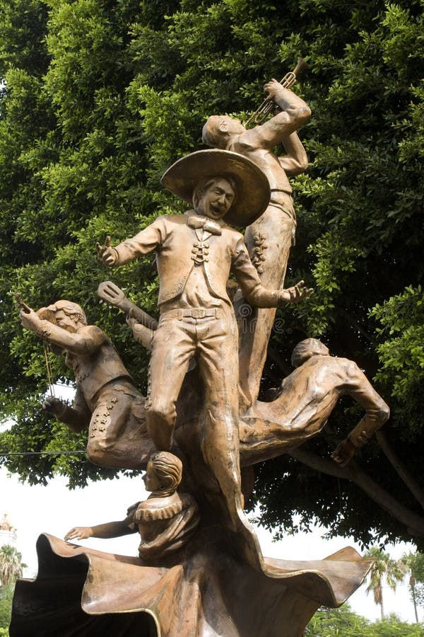 Mariachis Sculpture Stock Photos Image 26401383