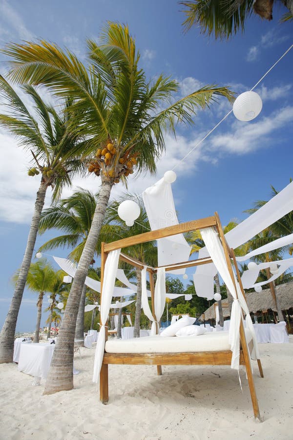 Mariage de plage photos stock Mariage de plage photos stock
