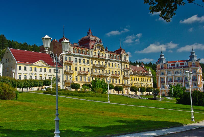 Hotely v Mariánských Lázních zdravotní středisko.