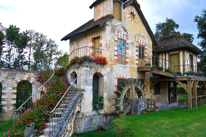 Marie Antoinette s Cottage at Versailles Castle France