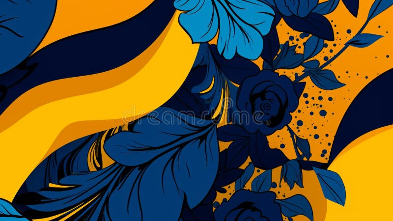 Imagini și nopti ale marinei militare retro-pop abstract royalty free illustration