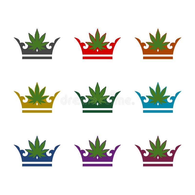Download Set Logo With A Combination Of Flowers And Leaves Stock ...
