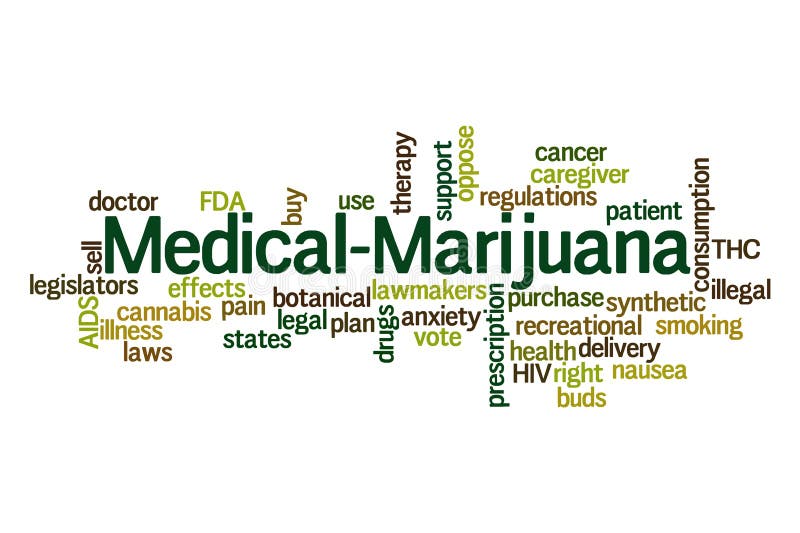 Marijuana médicale illustration libre de droits Marijuana médicale illustration libre de droits