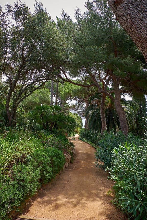 Marimurtra Botanical Garden in Blanes, Catalonia. Stock Photo - Image ...