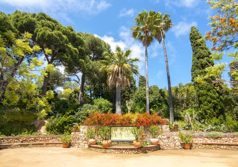 Marimurtra Botanical Garden, Blanes, Spain Stock Photo Image of costa