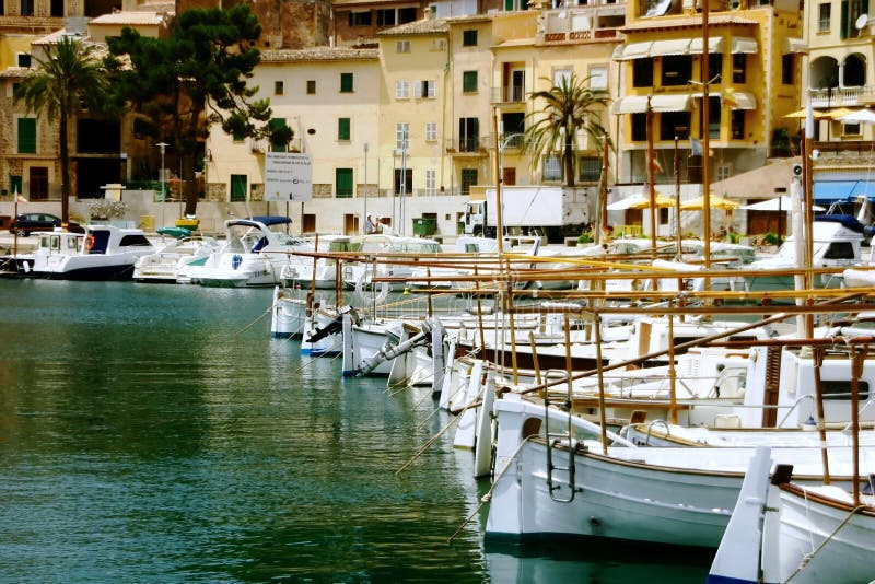 Fishery marina on majorca island