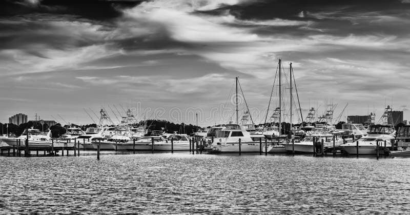 Marina royalty free stock photography