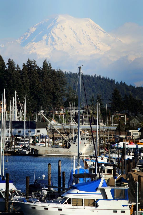 Marina Under Mountain