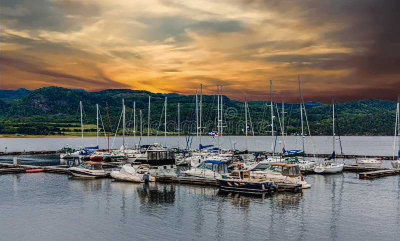 Marina in Winter