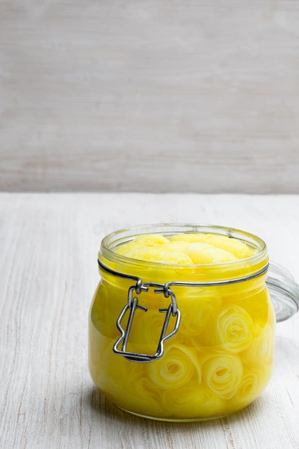 Marinated Daikon Isolated on White Stock Image Image of fermented