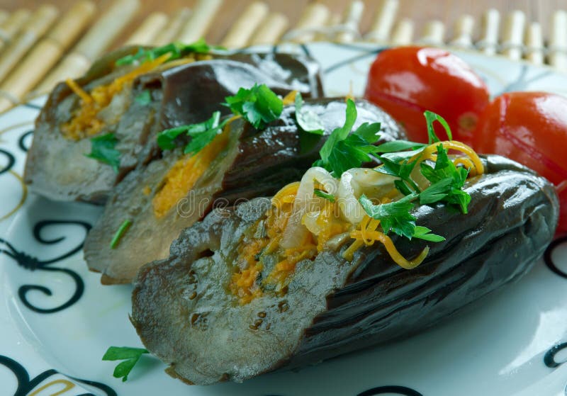 Marinated eggplant stock image. Image of azerbaijan, eksili 76710597