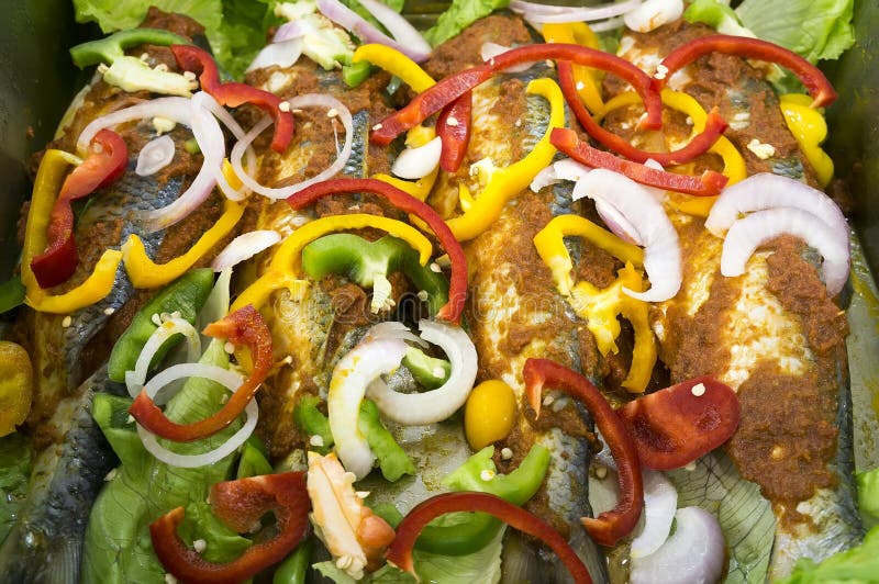 Marinated Fish for Barbecue Stock Image Image of healthy, fresh 32655303