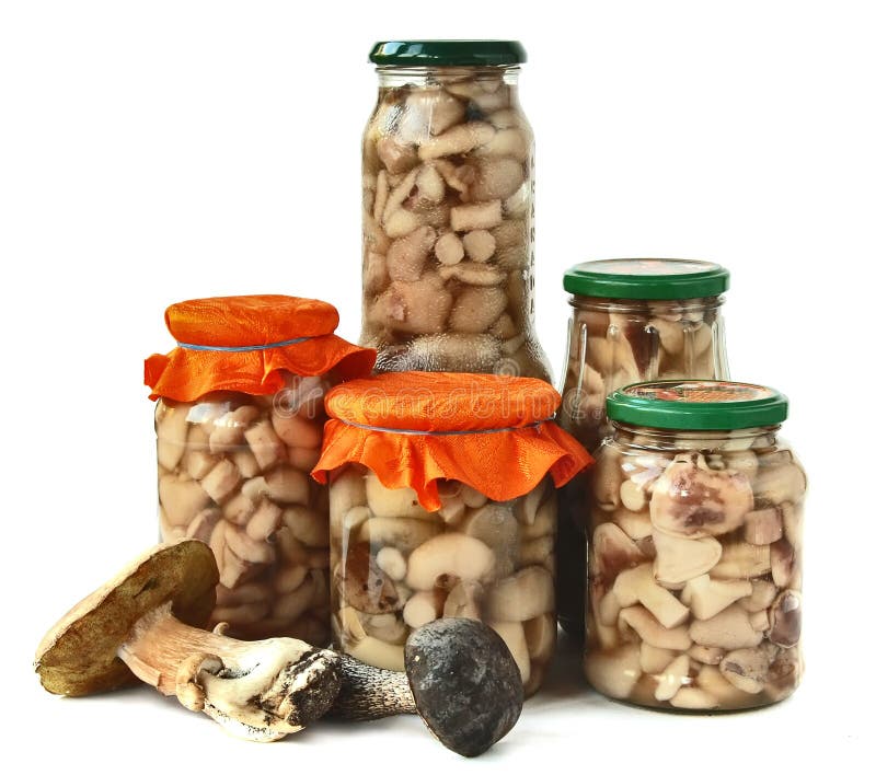 Marinated mushrooms