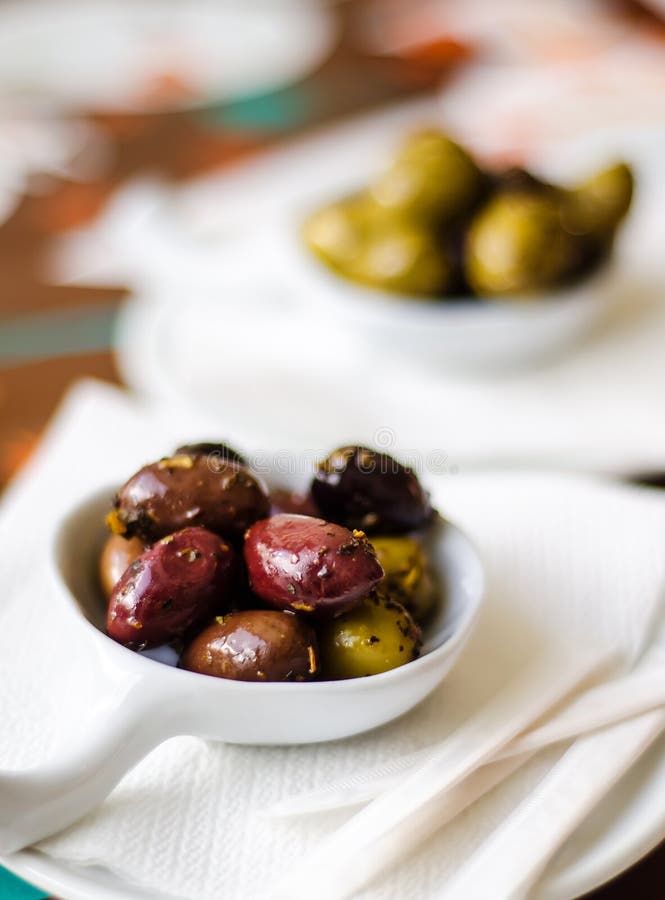 Marinated olives stock photo. Image of aperitif, sicily 2738244