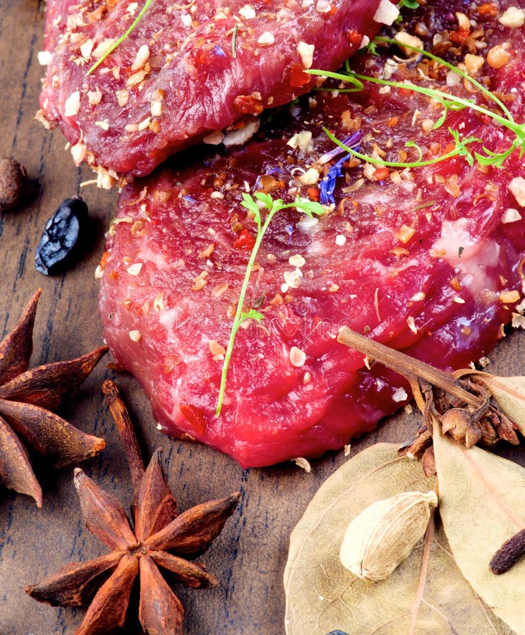 Marinated Raw Beef