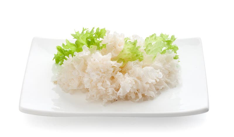 Marinated snow fungus