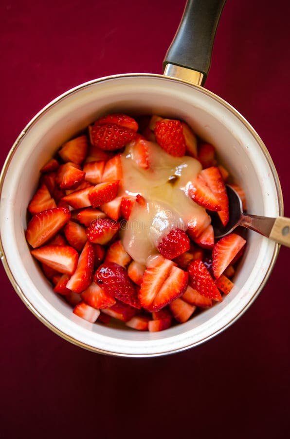 Marinated strawberries stock photo. Image of ingredients 39984868
