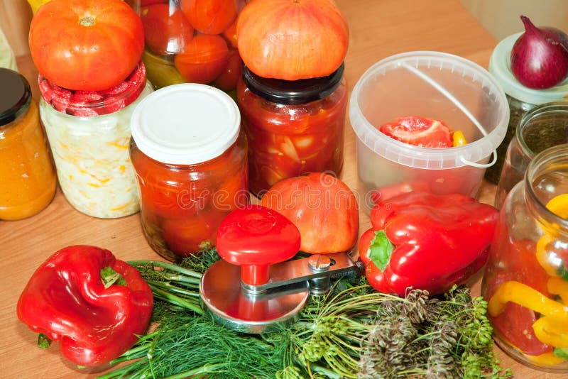 Marinated vegetables stock photo. Image of preparation 22714576