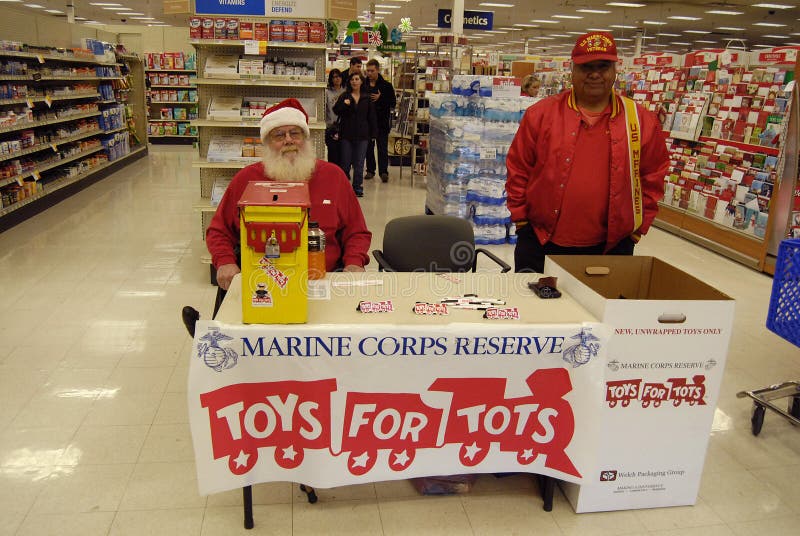 Lewiston . Idaho state. USA _USA Retired Marine Corps Reserve collect Toys for tots during christms and donate to children those may not have toys for christmas presents 21 December 2014. ( Photo by Francis Joseph Dean/Deanpictures). Lewiston . Idaho state. USA _USA Retired Marine Corps Reserve collect Toys for tots during christms and donate to children those may not have toys for christmas presents 21 December 2014. ( Photo by Francis Joseph Dean/Deanpictures)