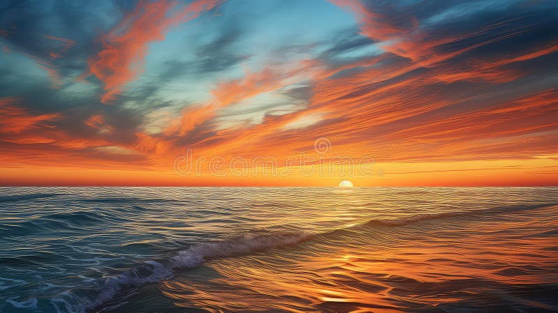 Marine liquid ocean background royalty free illustration