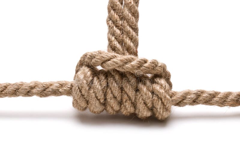 Nylon Rope Knot stock photo. Image of nylon, fasten, protection 10242868