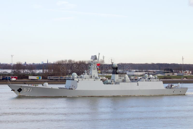 Marinha do Exército Popular de Libertação da China fotos de stock