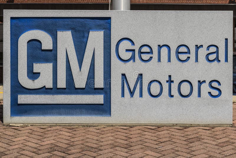 General Motors Logo and Signage at the Metal Fabricating Division. GM opened this plant in 1956 II. General Motors Logo and Signage at the Metal Fabricating Division. GM opened this plant in 1956 II