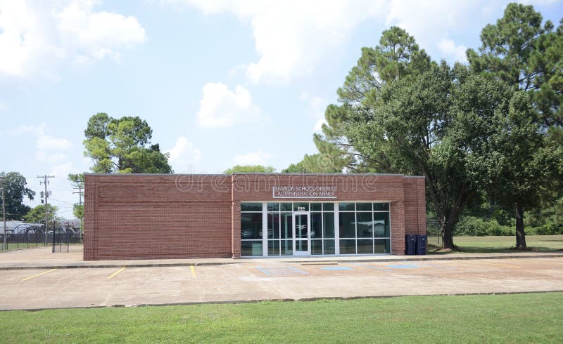 Marion School District Administration Annex, Arkansas von Crittenden County stockbilder Marion School District Administration Annex, Arkansas von Crittenden County stockbilder