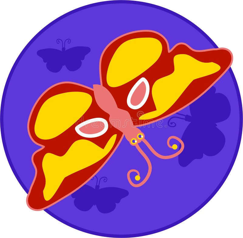 Mariposa libre illustration Mariposa libre illustration